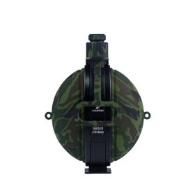 Collapsible Water Bottle Silicone Kettle Canteen with Compass- A2
