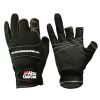 Three Fingers Cut Lure Anti-Slip Leather Gloves XL
