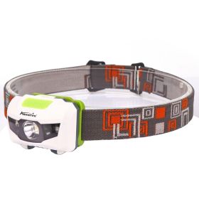 LED Light; AAA Battery Headlamp- White