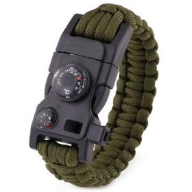 Parachute Cord Bracelet - Army Green