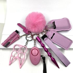 Survival Women Alarm Window Breaker Set Keychain - Style3