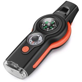 7-in-1 Survival Whistle With Lanyard