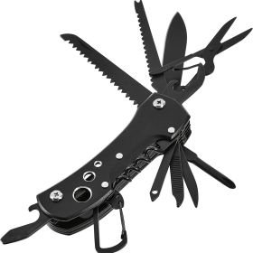 15-in-1 Stainless Pocket Knife With Nylon Sheath