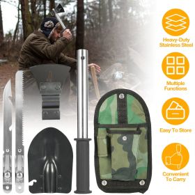 6-in-1 Multi Tool Survival Kit- Black