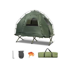 1-Person Tent with Sunshade and Air Mattress