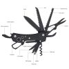 15-in-1 Stainless Pocket Knife With Nylon Sheath
