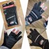 Three Fingers Cut Lure Anti-Slip Leather Gloves XL