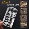1pc Multifunctional Fishing Tool; 22-in-1- White