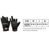 Three Fingers Cut Lure Anti-Slip Leather Gloves -L
