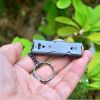 Stainless Whistle Double Tube - Multicolor