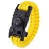 Survival Parachute Cord Bracelet - Red
