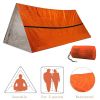 Waterproof Emergency Tube Tent - Orange