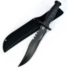 Fixed Blade Knife with Nylon Sheath