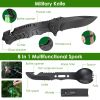 47Pcs Emergency Survival Kit- Black