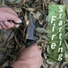 Fixed Blade Knife with Sheath, 4.1 Inch