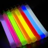 6in Fluorescent Stick With Hook And Red String; Mixed Color 2pcs