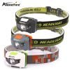 LED Light; AAA Battery Headlamp- White