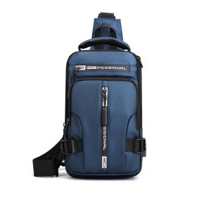 Shoulder Chest Bags (Color: Dark Blue)